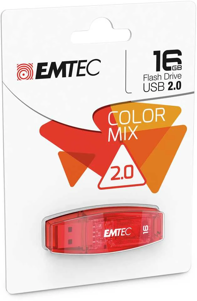 Emtec USB2.0 C410 16GB Raudona