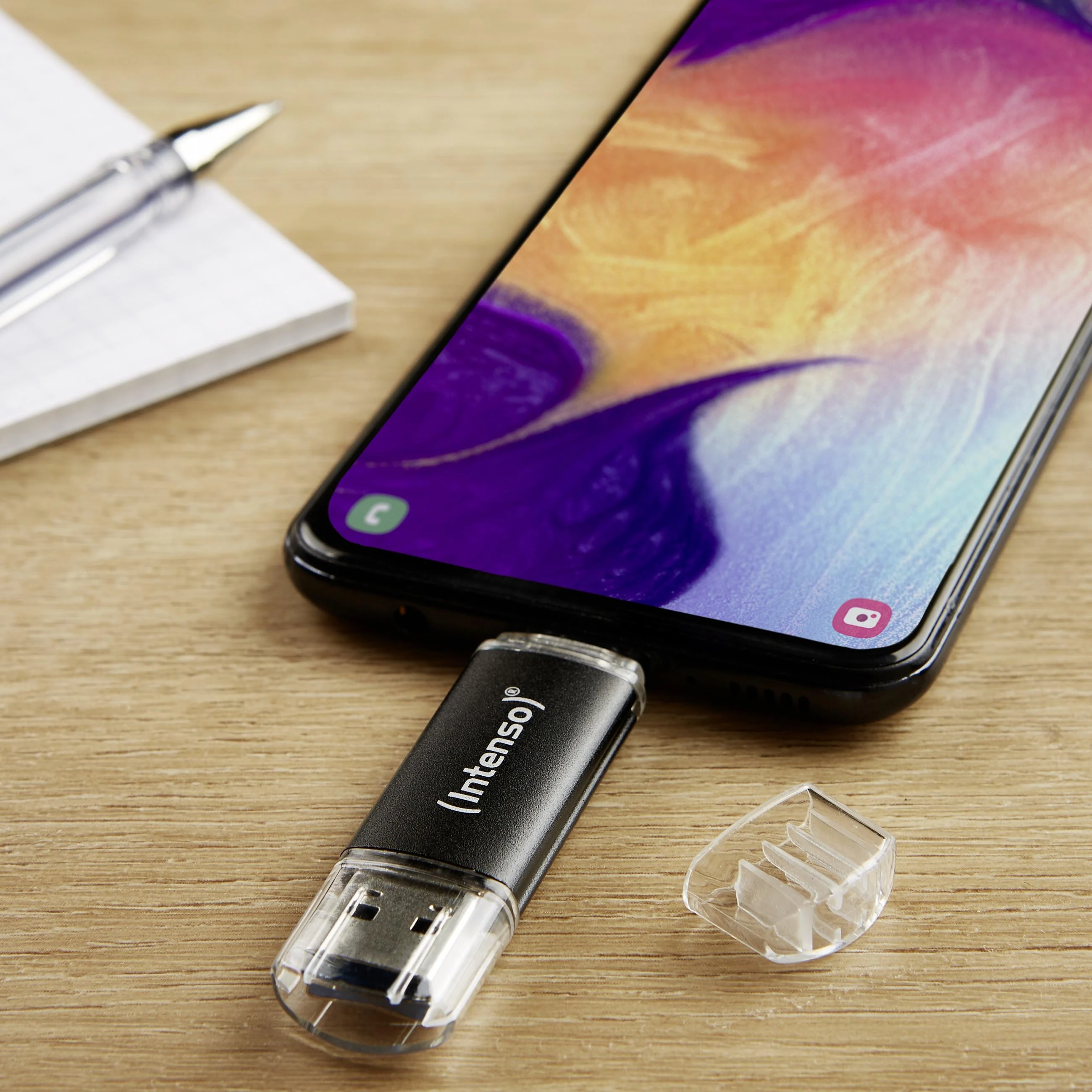 RAKTAS USB INTENSO TWIST LINE 64 GB