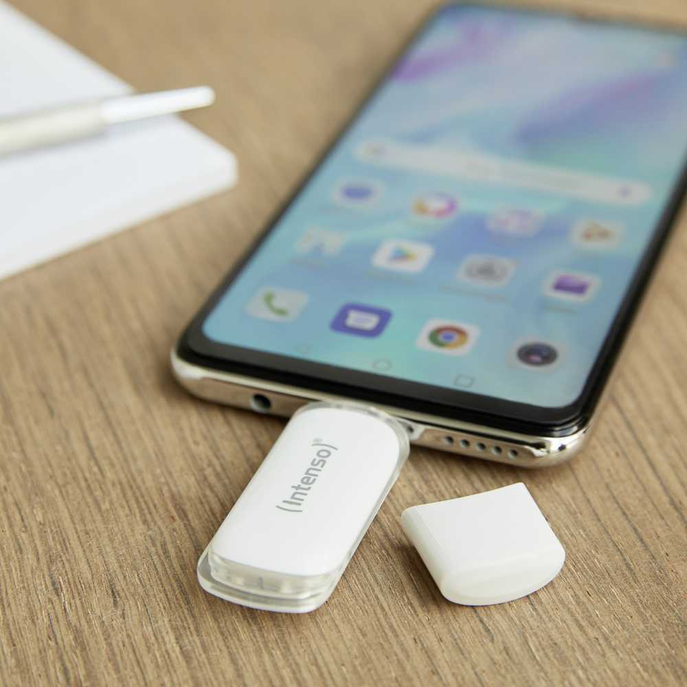 STICK Intenso Flash Line wei 128 GB
