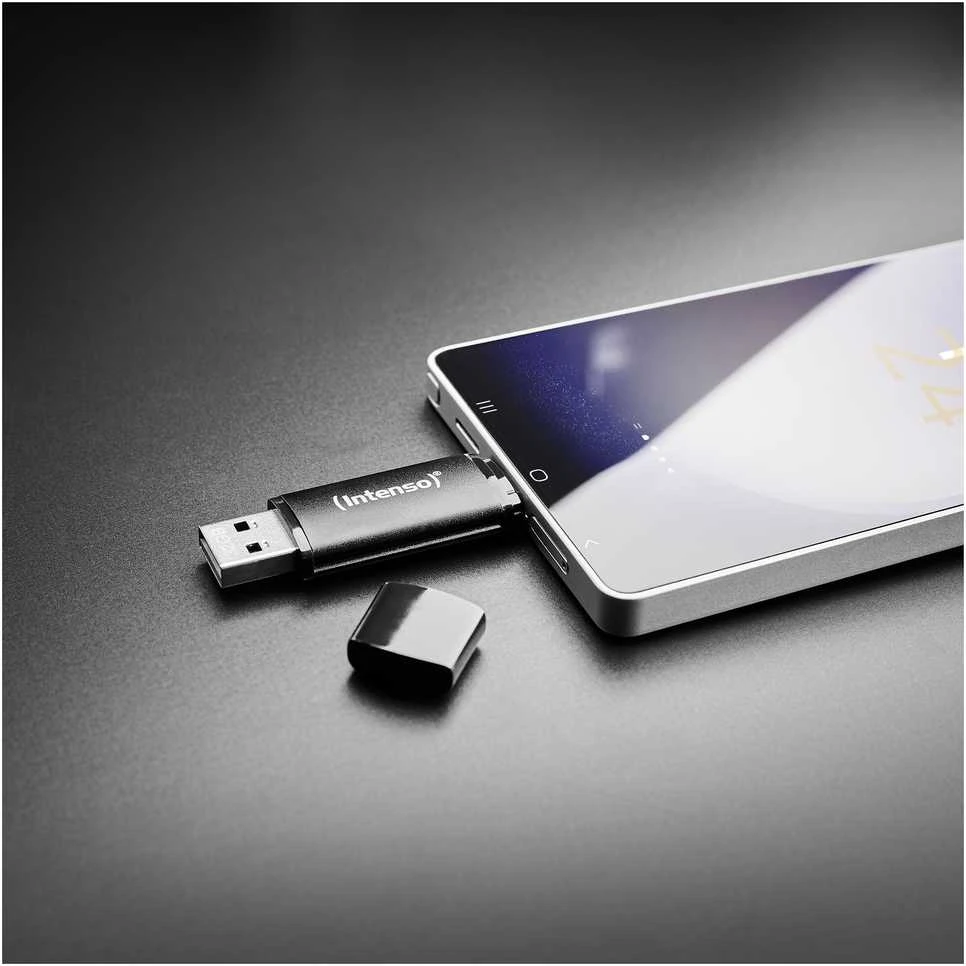 STICK Intenso Flex Line 128 GB (juodas, USB-C und USB-A)
