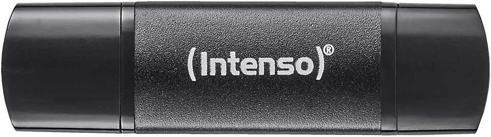 Intenso Flex Line 64 GB, USB-Stick - juodas, USB-C und USB-A