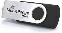 Pendrive MediaRange USB 3.2 Gen1 USB-C 128GB Juodai-Sidabrinė (MR1954)