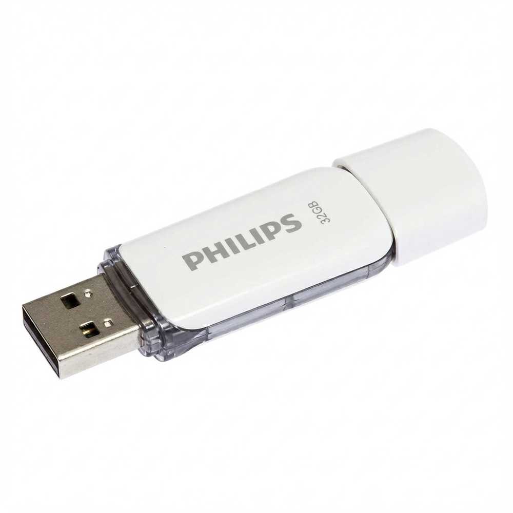 „Philips Snow Edition“ USB atmintinės, 3 vnt., 32 GB, pilkos spalvos (FM32FD70E/00)