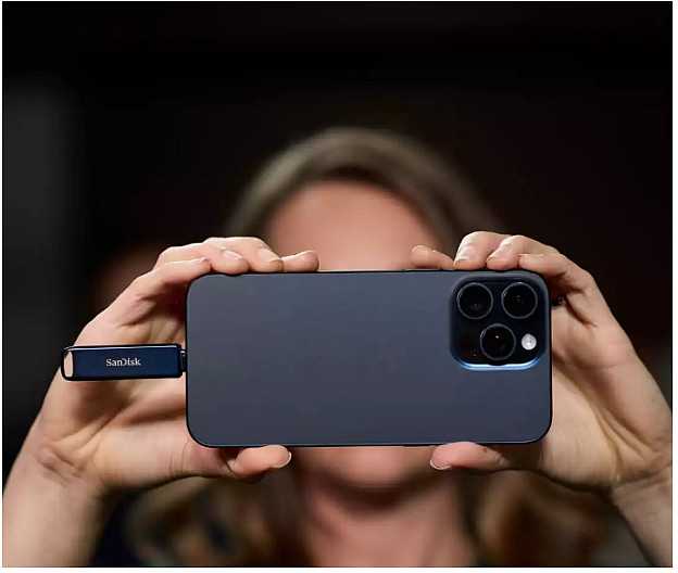 „SanDisk“ telefono atmintinė „iPhone“ 128 GB