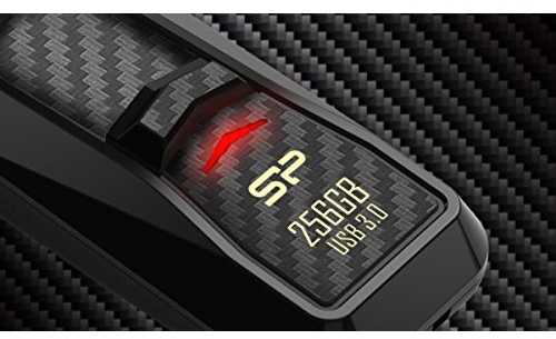 „Silicon Power“ atmintinė 64 GB Blaze B50 USB 3.0, juoda