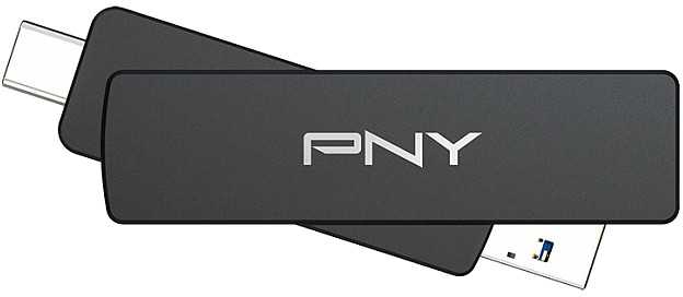 USB atmintinė 2 TB - PNY OTG DUO LINK V3 - Type-A/Type-C