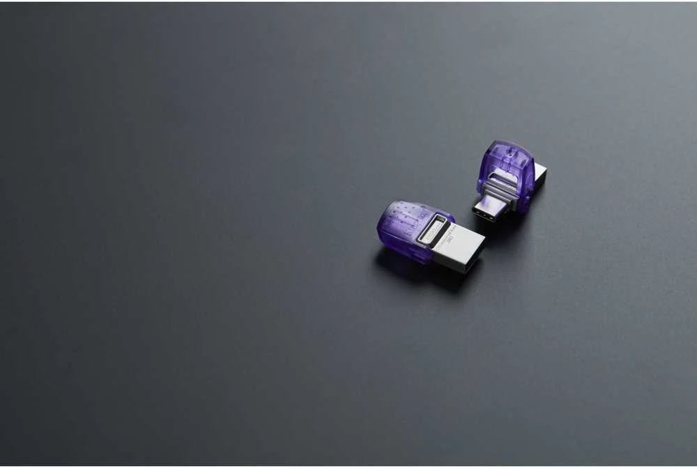 USB laikmena Kingston DataTraveler microDuo 3C, 256 GB, USB Type-A / USB Type-C