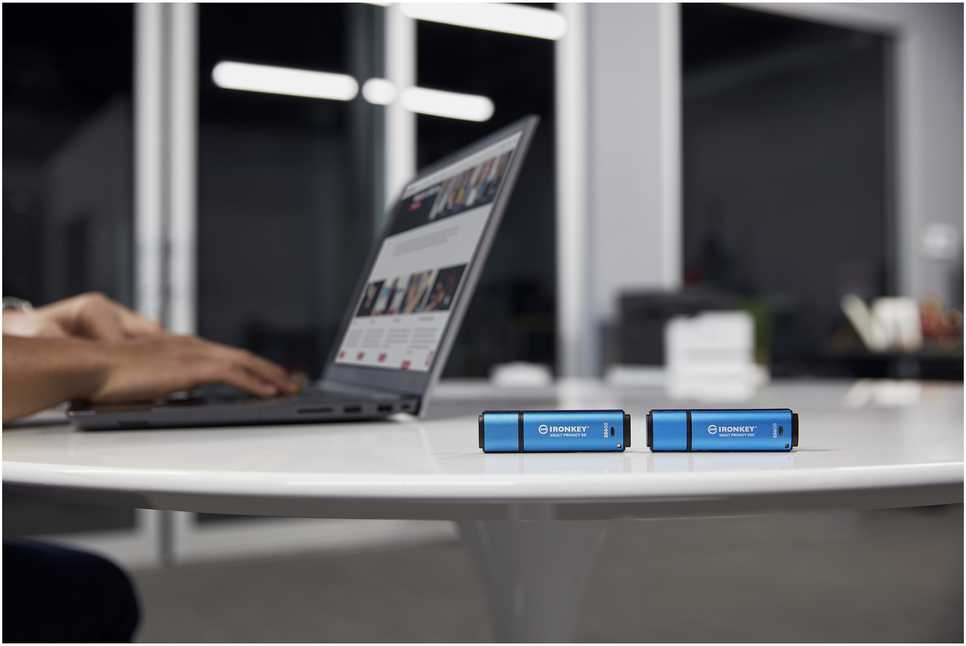 „Kingston IronKey Vault Privacy 50C“ 256 GB USB-C, 256 bitų, AES šifruotas