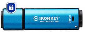 „Kingston IronKey Vault Privacy 50C“ 256 GB USB-C, 256 bitų, AES šifruotas