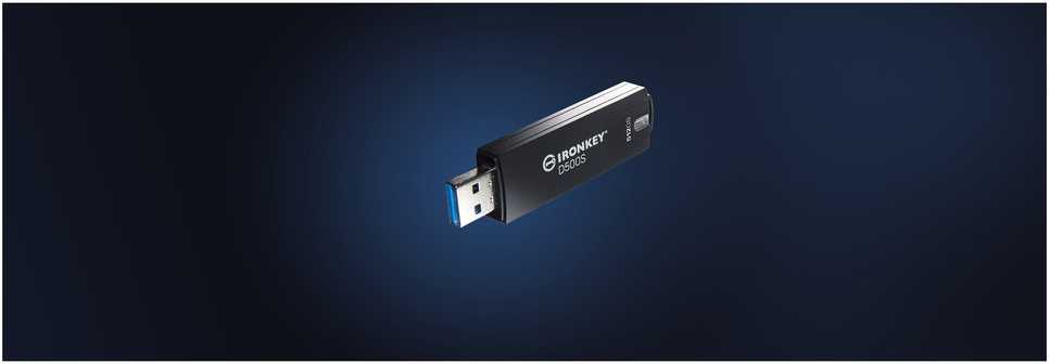 Pendrive Kingston IronKey D500S, 512 GB (IKD500S/512GB)