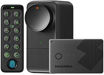 Carruzzo SwitchBot W2500032 išmanioji kortelė Juoda