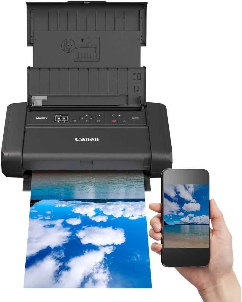 Canon MAXIFY BX110 inkjet spausdintuvas Spalvotas 4800 x 1200 DPI A4 Wi-Fi