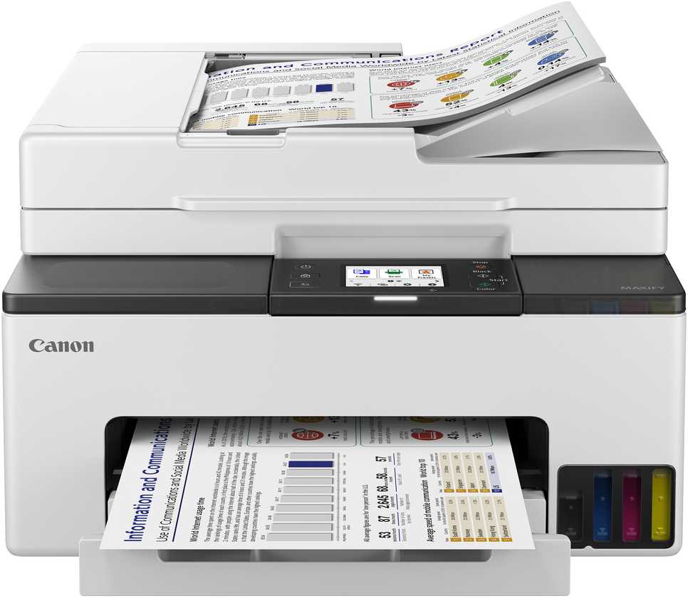 Spausdintuvas Canon MAXIFY MEGATANK GX2050 - NEU +2 SCHWARZE TINTENFLASCHEN