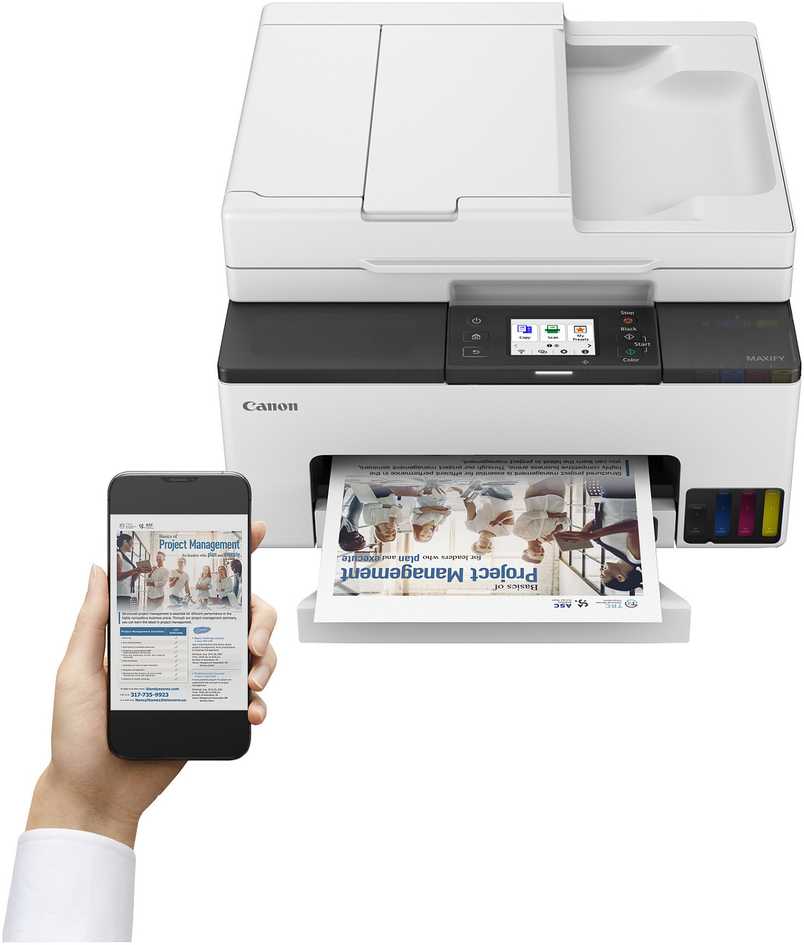 Spausdintuvas Canon MAXIFY MEGATANK GX2050 - NEU +2 SCHWARZE TINTENFLASCHEN