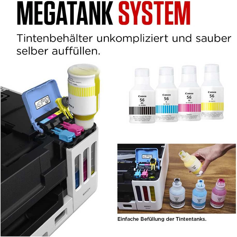 CANON MAXIFY GX5550 Inkjet Daugiafunkcinis spausdintuvas A4 color Mono 24ppm Color 15.5ppm