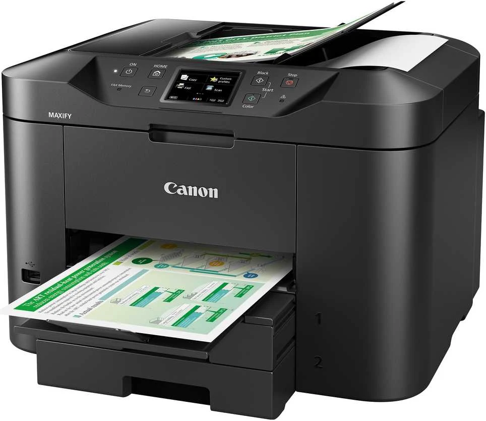 Spausdintuvas Canon MAXIFY MB2750 | Inkjet | Spalvotas | All-in-one | A4 | Wi-Fi | Juodas