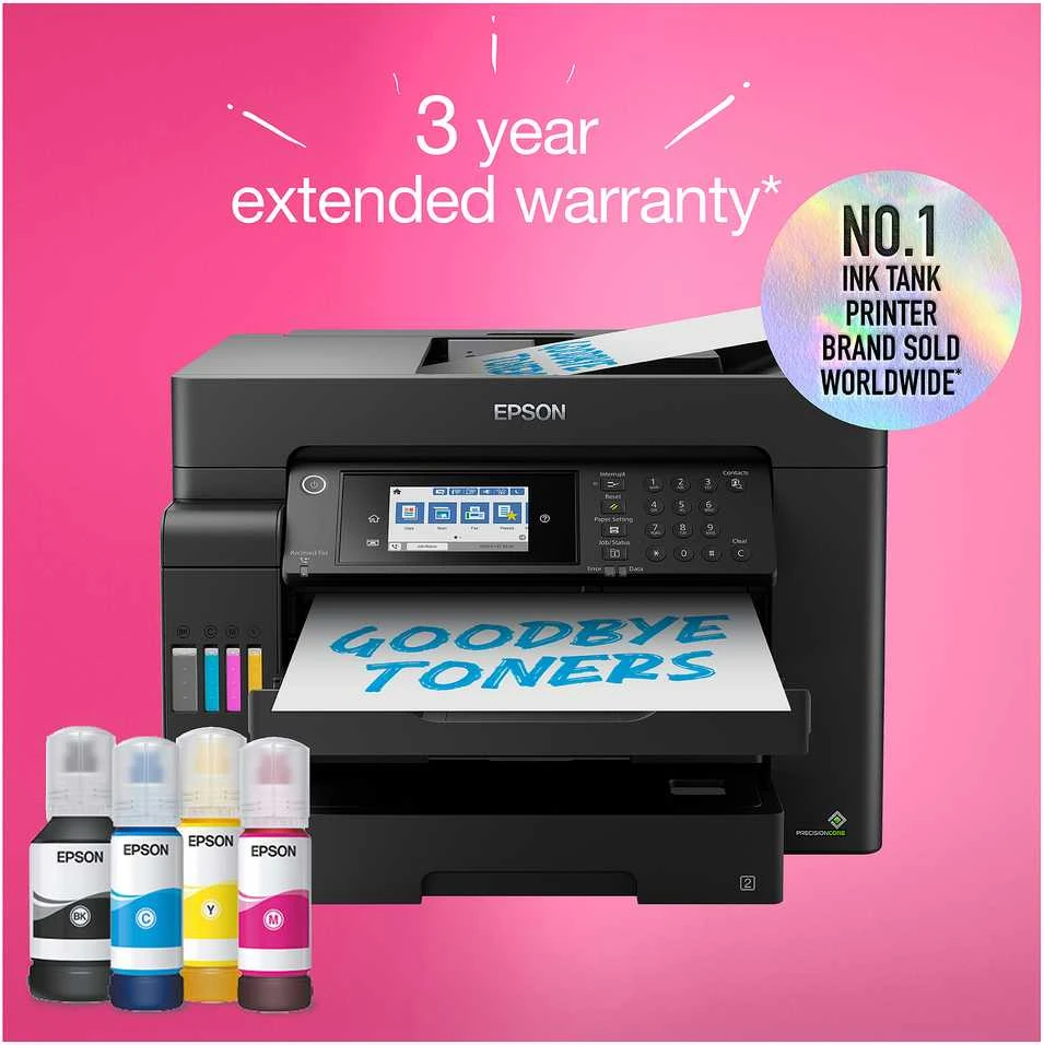 Rašalinis spausdintuvas - Epson EcoTank ET-16605 A3 Rašalinis, Duplex, LCD Jutiklinis ekranas