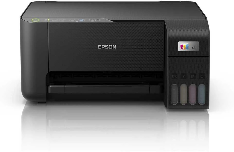 Daugiafunkcis Spausdintuvas - Epson EcoTank ET-2860 Belaidis, 100 lapų dėklas, Juoda/Spalvota