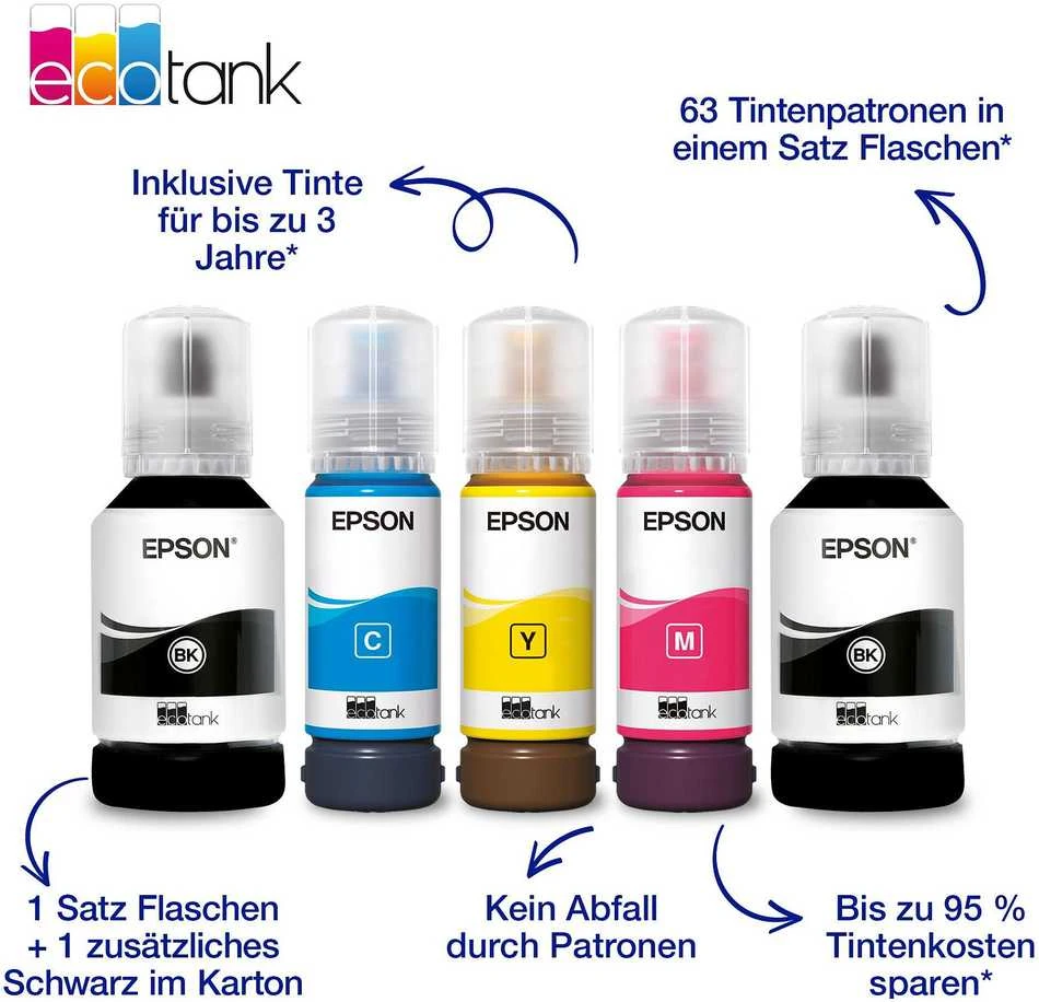 „Epson EcoTank ET-4950“ A4 formato daugiafunkcis spausdintuvas su jutikliniu ekranu