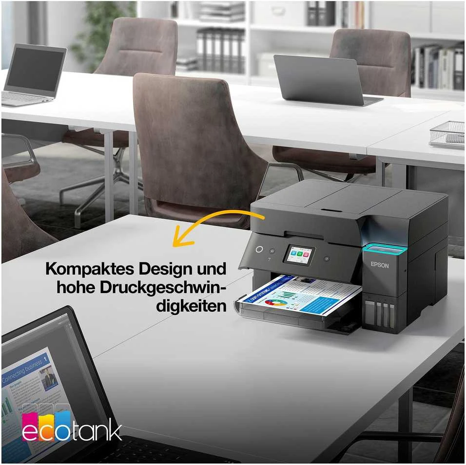 „Epson EcoTank ET-4950“ A4 formato daugiafunkcis spausdintuvas su jutikliniu ekranu