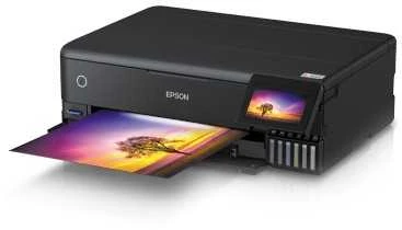 Daugiafunkcis nuotraukų spausdintuvas Epson EcoTank ET-8550, A3+, spausdinimas / kopijavimas / skenavimas, 6 spalvų rašalas, papildoma rašalo talpykla, Wi-Fi