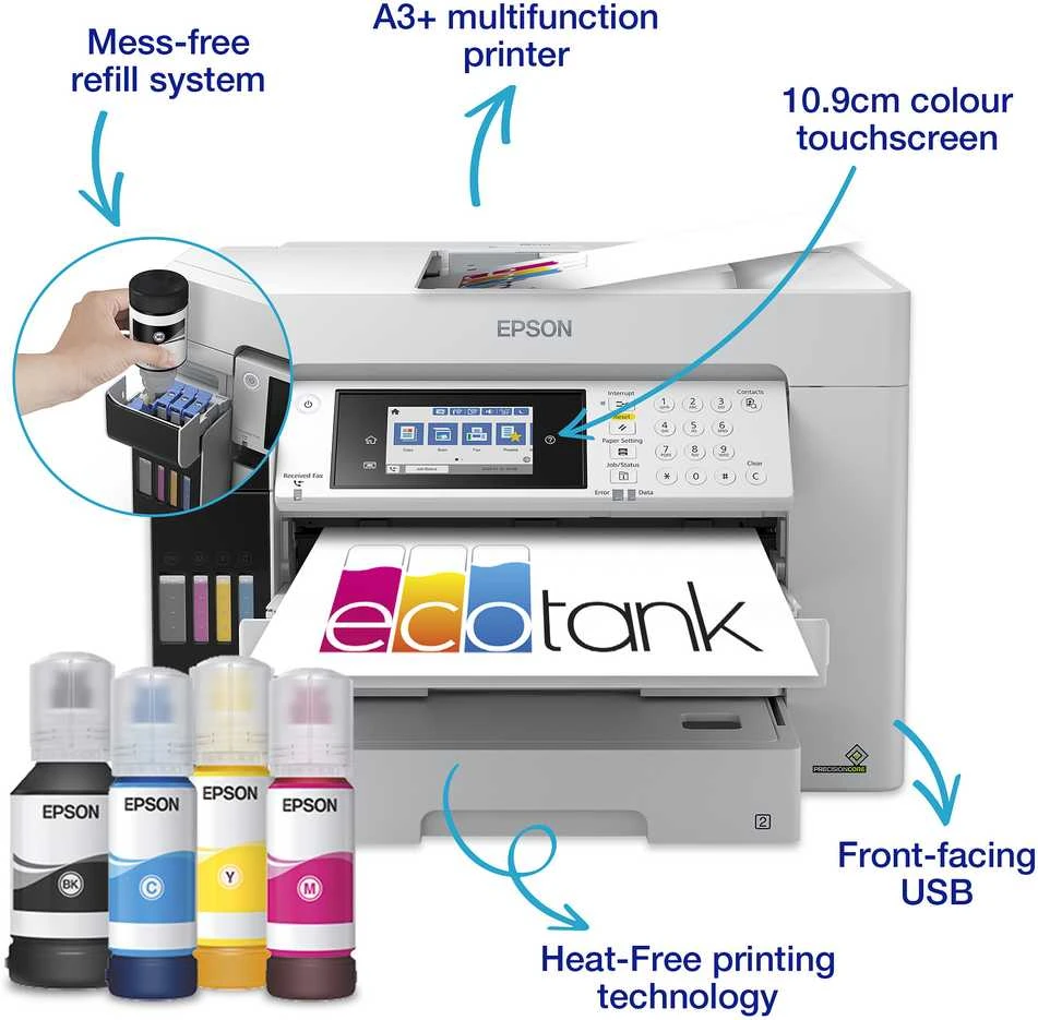 Spausdintuvas Daugiafunkcinis įrenginys Epson EcoTank* Pro ET-16685 (C11CH71412)