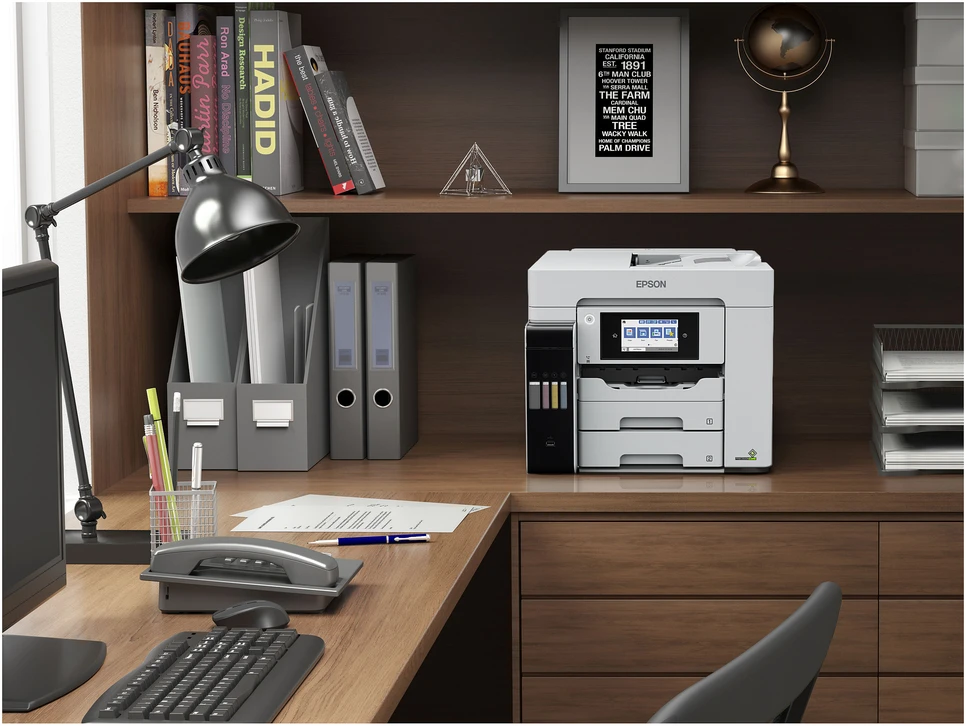 „Epson EcoTank ET-5885“ A4 formato daugiafunkcis spausdintuvas, baltas