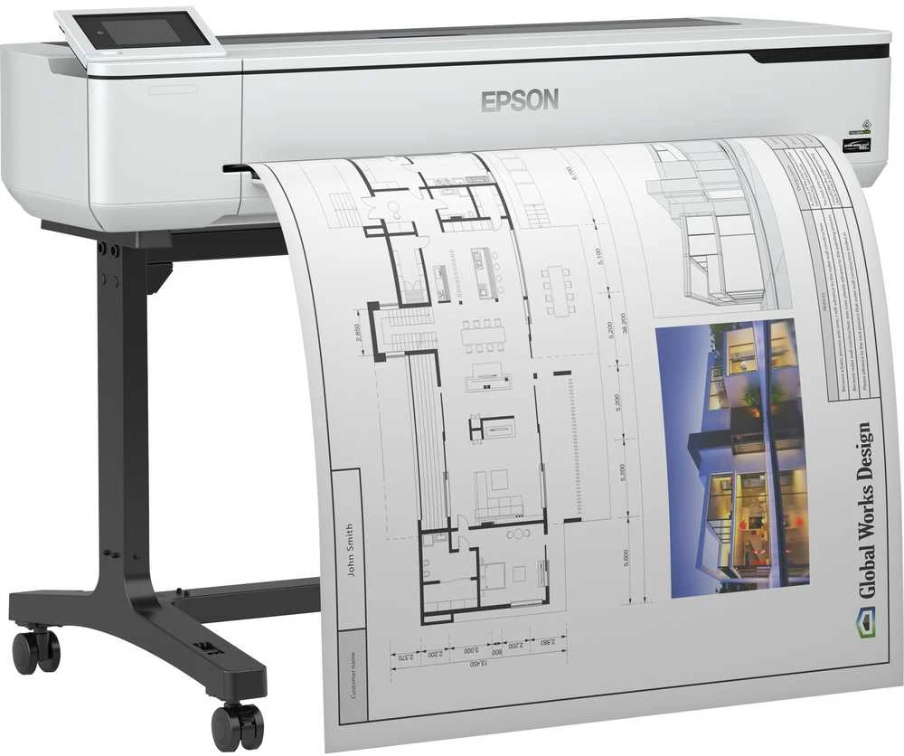 Spausdintuvas Epson | SC-T5100 | Inkjet | Spalvotas | A1 | Wi-Fi | Pilkas