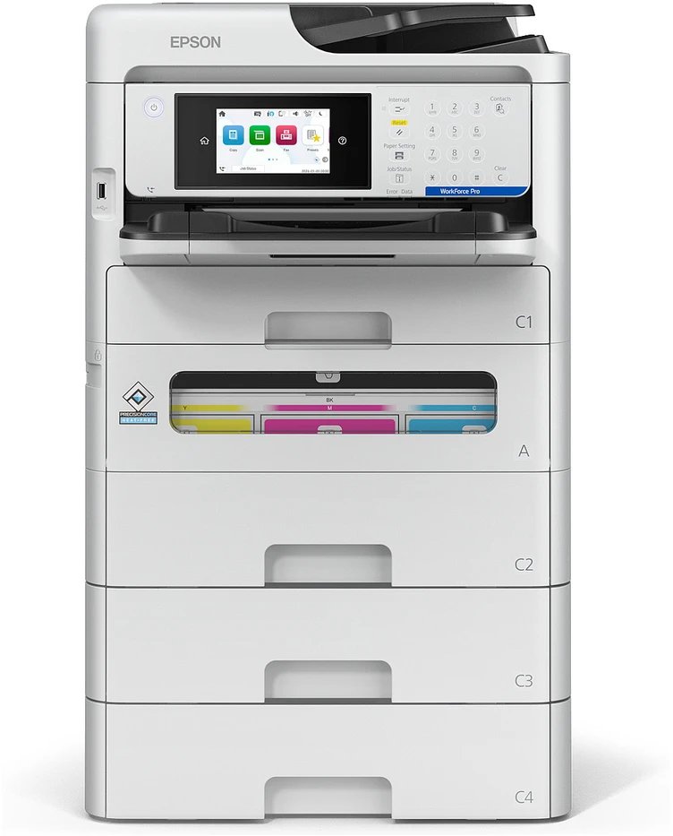 Spausdintuvas Epson MFP EM-C800RDWF RIPS A4 4in1/34ppm/W+GLAN/ADF50