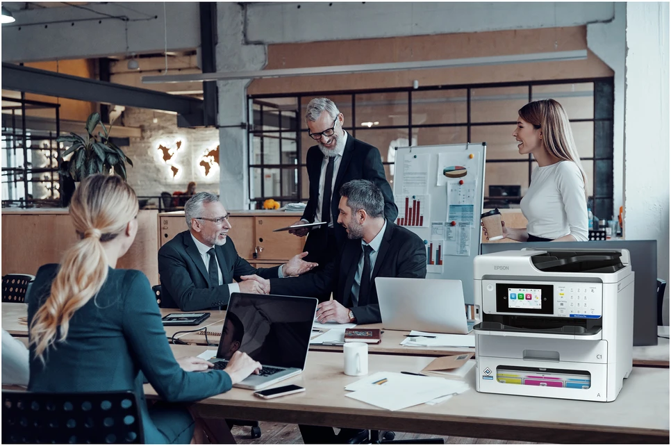 Spausdintuvas Epson MFP EM-C800RDWF RIPS A4 4in1/34ppm/W+GLAN/ADF50