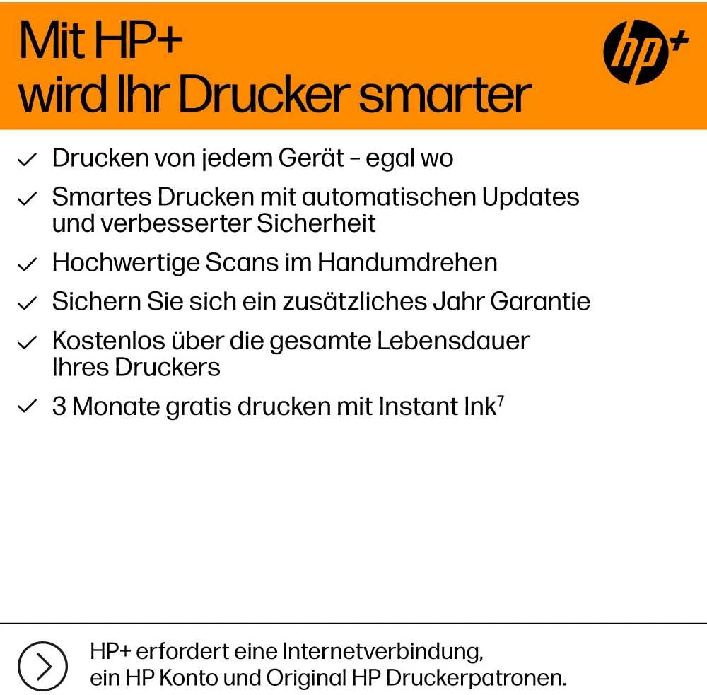 HP OfficeJet Pro Wireless All-in-One Color Spausdintuvas, Instant Ink; Two-sided spausdinimas