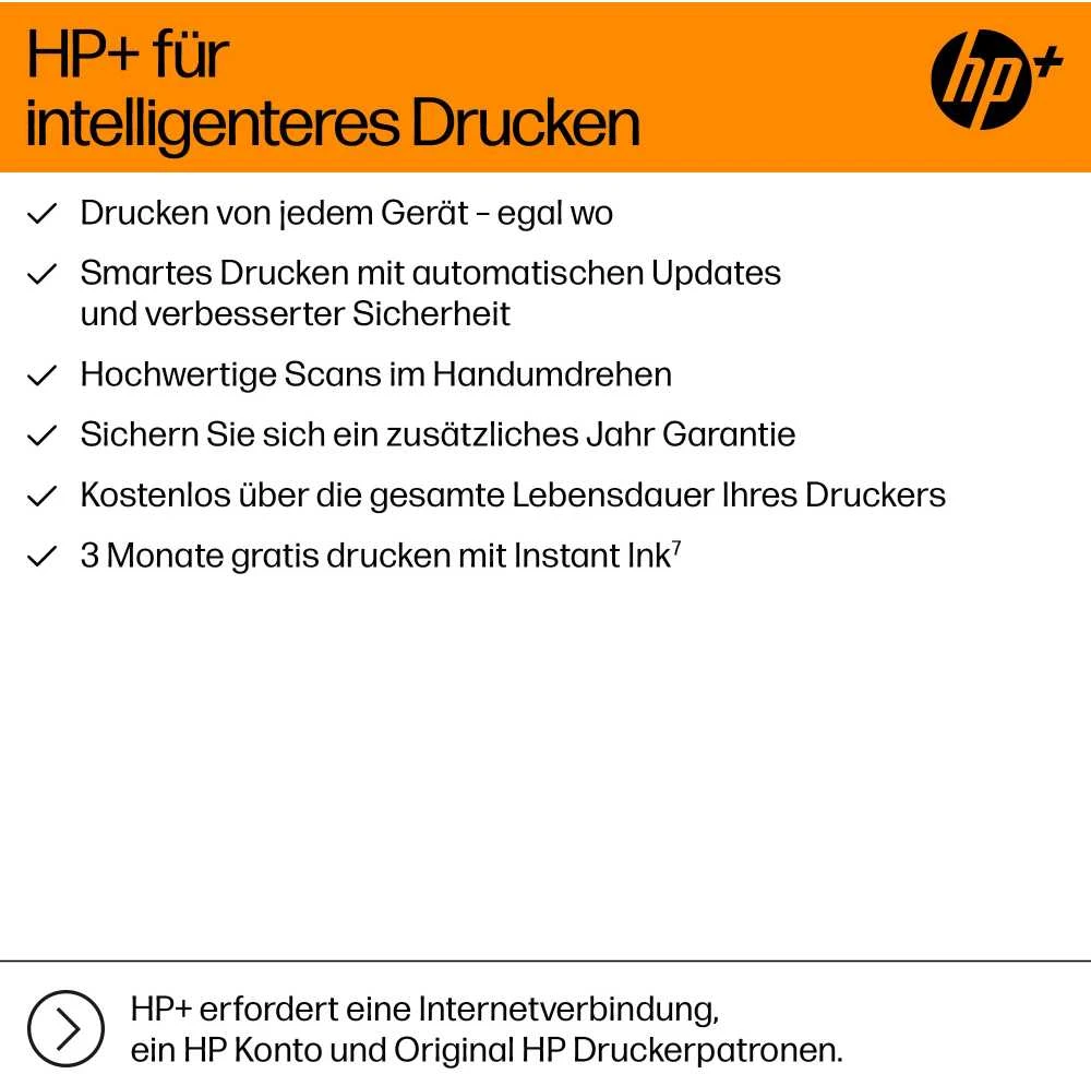 Hewlett Packard (HP) HP OfficeJet Pro 9720e HP+ plataus formato „AiO“ daugiafunkcis spausdintuvas Spausdintuvas - A3/A4 spalvotas rašalinis, spausdinimas / kopijavimas / nuskaitymas, automatinis dokumentų tiektuvas, automatinis dvipusis spausdinimas, LAN, Wifi, 22 psl./min., 250–1500 puslapių per mėnesį (pakeičia OfficeJet Pro 7720)
