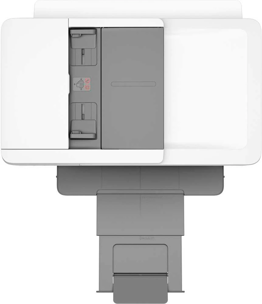 Hewlett Packard (HP) HP OfficeJet Pro 9720e HP+ plataus formato „AiO“ daugiafunkcis spausdintuvas Spausdintuvas - A3/A4 spalvotas rašalinis, spausdinimas / kopijavimas / nuskaitymas, automatinis dokumentų tiektuvas, automatinis dvipusis spausdinimas, LAN, Wifi, 22 psl./min., 250–1500 puslapių per mėnesį (pakeičia OfficeJet Pro 7720)