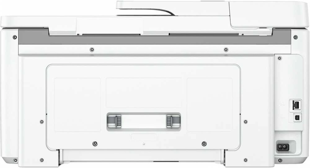 Hewlett Packard (HP) HP OfficeJet Pro 9720e HP+ plataus formato „AiO“ daugiafunkcis spausdintuvas Spausdintuvas - A3/A4 spalvotas rašalinis, spausdinimas / kopijavimas / nuskaitymas, automatinis dokumentų tiektuvas, automatinis dvipusis spausdinimas, LAN, Wifi, 22 psl./min., 250–1500 puslapių per mėnesį (pakeičia OfficeJet Pro 7720)