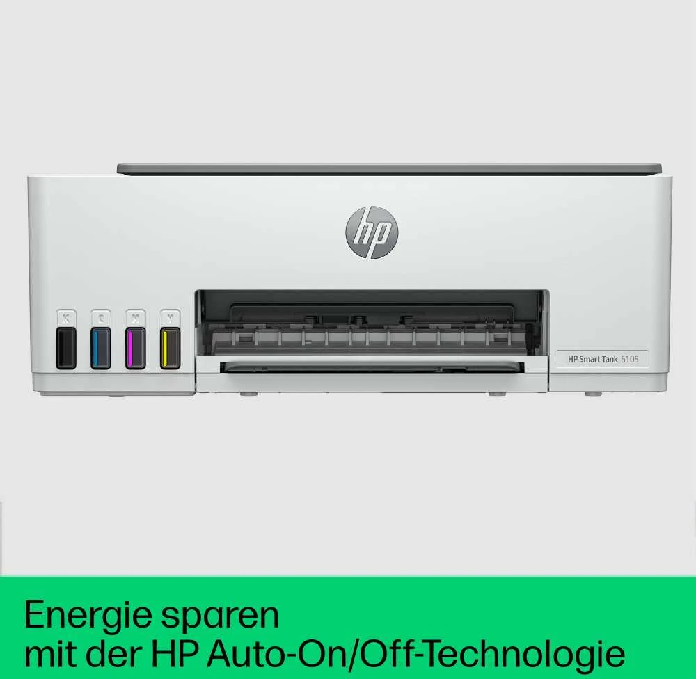 Hewlett Packard (HP) Daugiakampis spausdintuvas - HP Smart Tank 5105 Visapusiškas rašalinis spausdintuvas, mobilus spausdinimas