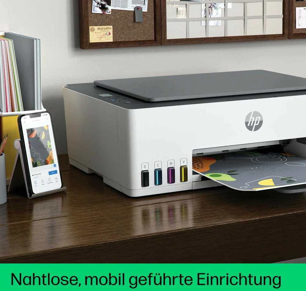 Hewlett Packard (HP) Daugiakampis spausdintuvas - HP Smart Tank 5105 Visapusiškas rašalinis spausdintuvas, mobilus spausdinimas
