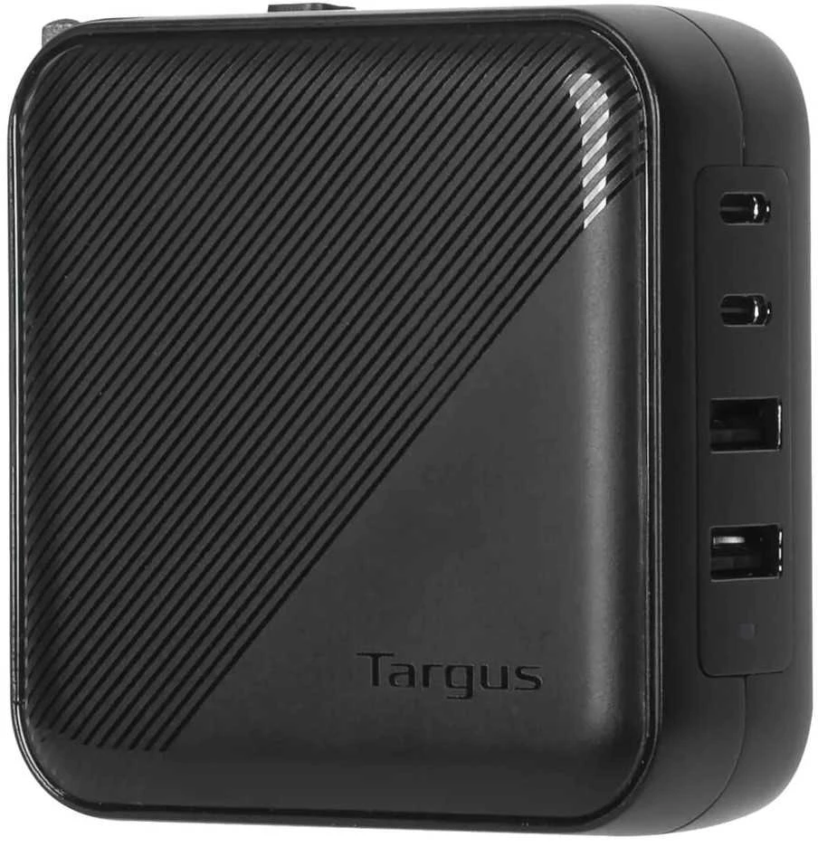 TARGUS 100W Gan Charger Multi prievadas su kelioniniais adapteriais