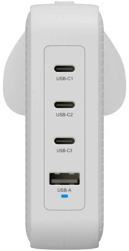 „Hyper HyperJuice“ 145 W USB-C GaN kelioninis įkroviklis su 4 prievadais - Juodas