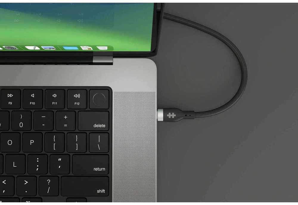 Targus Hyper Hiper | 2M silikoninis 240W USB-C įkrovimo laidas | USB-C į USB-C