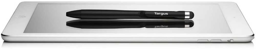 TARGUS 2-IN-1 ANTIMIKROBINIS STYLUS RAŠYMAS LIETIKLIEMS EKRANOMS -Juodas