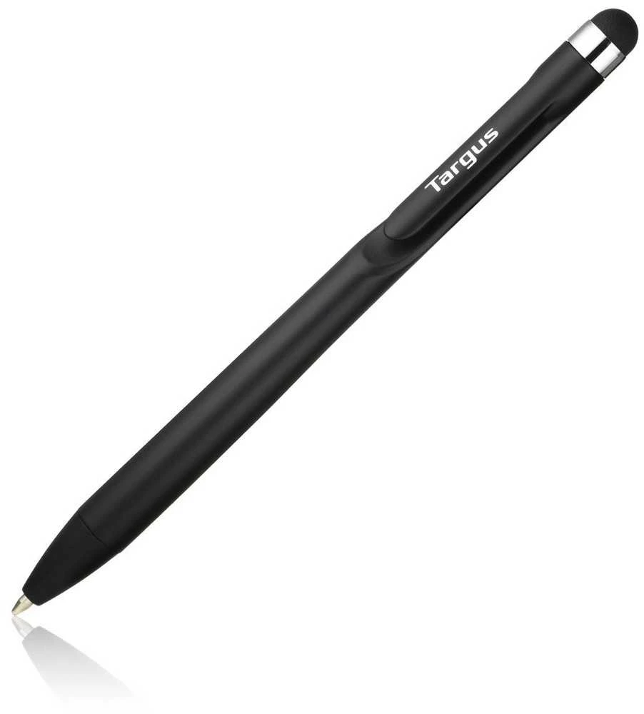 TARGUS 2-IN-1 ANTIMIKROBINIS STYLUS RAŠYMAS LIETIKLIEMS EKRANOMS -Juodas