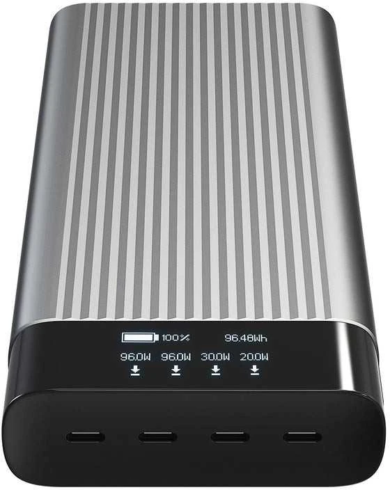 Hiper | HyperJuice 245W USB-C 100Wh baterijos paketas su OLED Ekranas