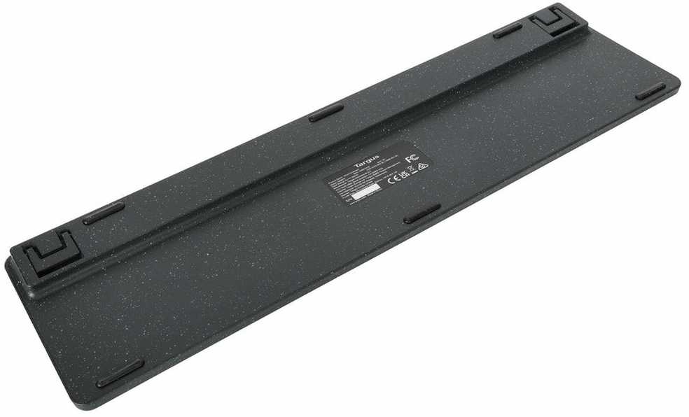 Klaviatūra Targus EcoSmart* pilno dydžio antybakteryjna USB QWERTY GB Juodas (AKB874UK)