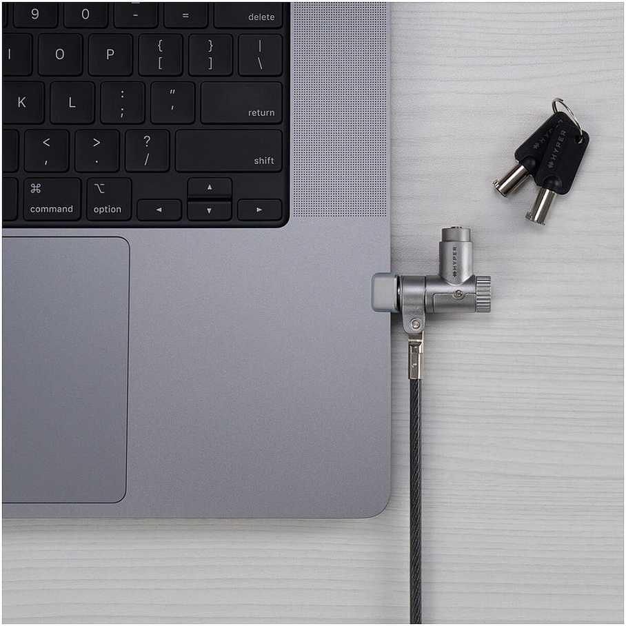 Targus „Hyper MacBook Pro“ kabelio spyna