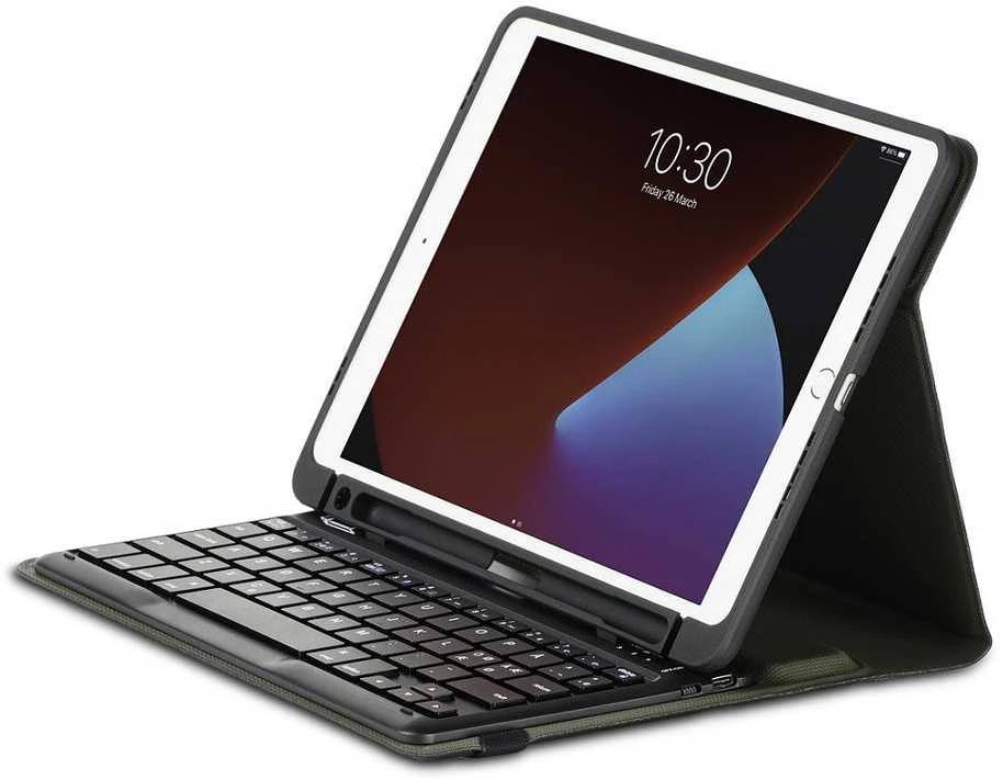 „Targus® Pro-Tek Education Bluetooth“ klaviatūros dėklas, skirtas 10,2 colio „iPad“ (7, 8 ir 9 kartos)