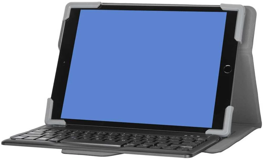 Targus Pro-Tek™ universalus 9–11 colių klaviatūros dėklas (vokiečių k.) – QWERTZ klaviatūra, juoda
