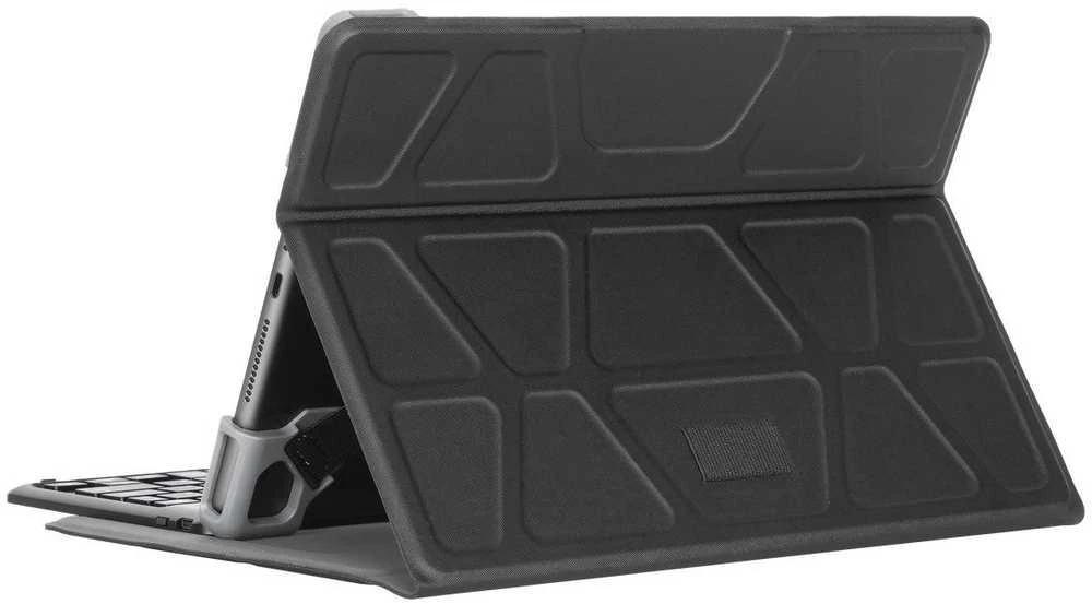 Targus Pro-Tek™ universalus 9–11 colių klaviatūros dėklas (vokiečių k.) – QWERTZ klaviatūra, juoda