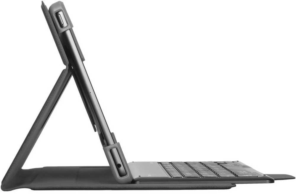 Targus Pro-Tek™ universalus 9–11 colių klaviatūros dėklas (vokiečių k.) – QWERTZ klaviatūra, juoda