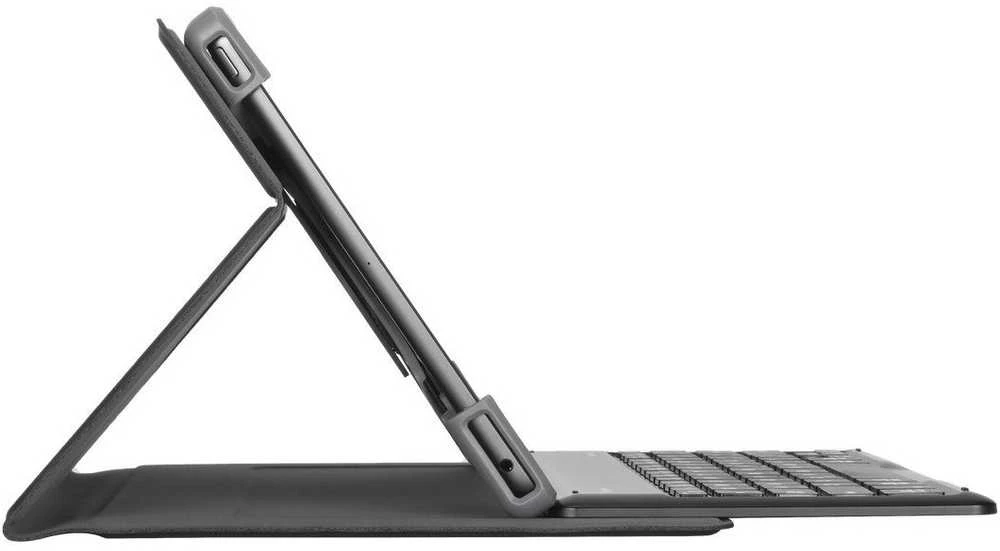 Targus Pro-Tek™ universalus 9–11 colių klaviatūros dėklas (vokiečių k.) – QWERTZ klaviatūra, juoda