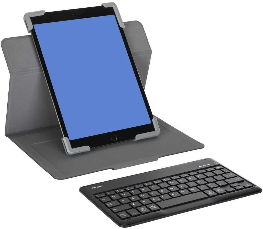 Targus Pro-Tek™ universalus 9–11 colių klaviatūros dėklas (vokiečių k.) – QWERTZ klaviatūra, juoda